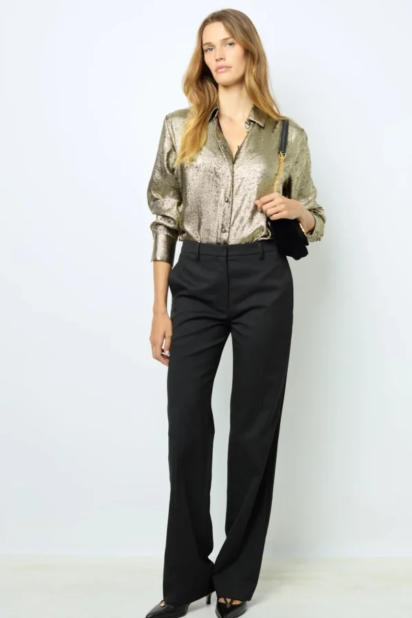 Hot Gold-tone shirt - BRUNA Shirts & Blouses