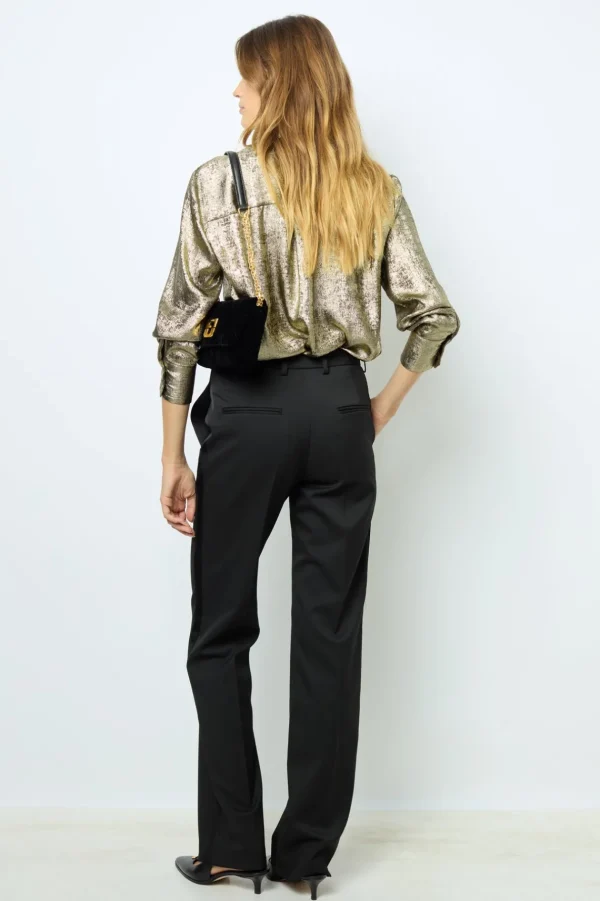 Hot Gold-tone shirt - BRUNA Shirts & Blouses