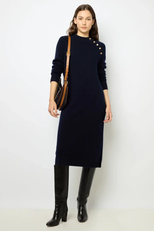 Clearance Half-moon bag in suede leather - LE SUZANNE Dresses