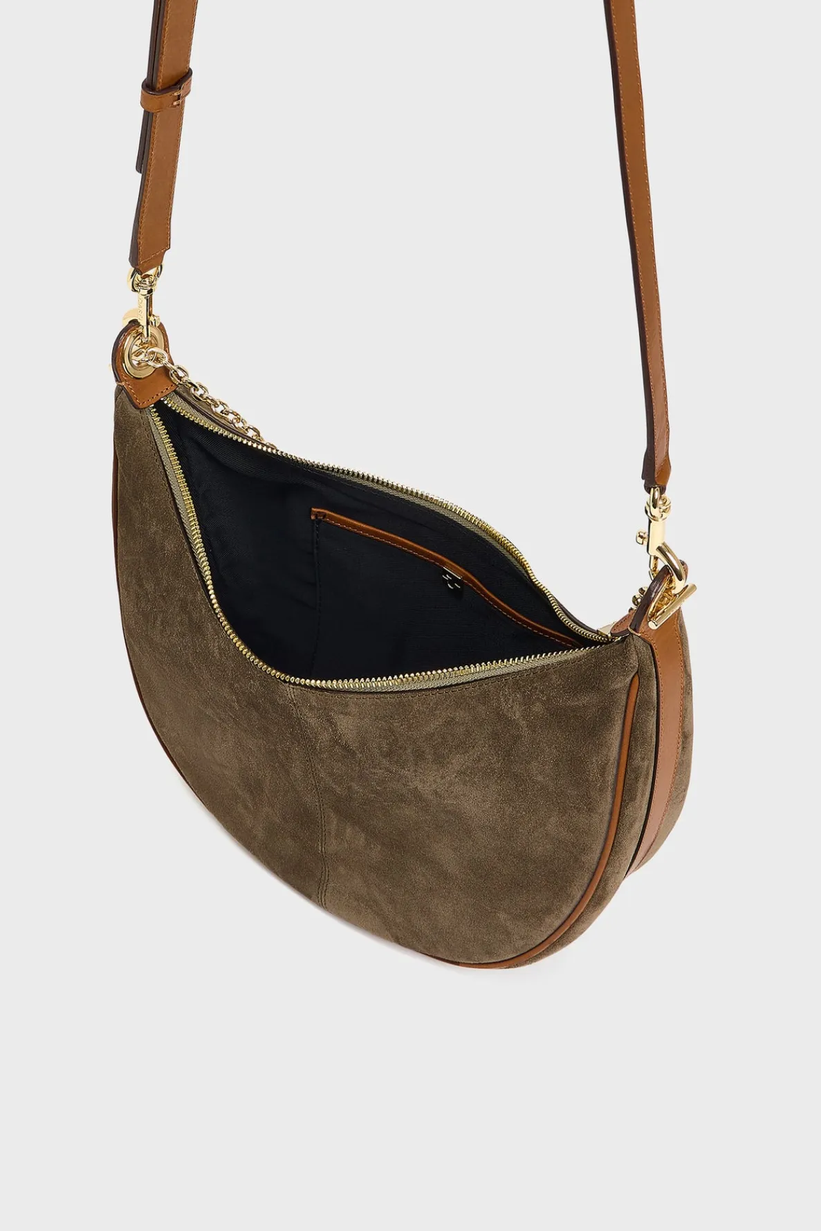 halfmoon_bag_in_suede_lea_3-3.webp Online Half-moon bag in suede leather - LE SUZANNE Shoulder Bags