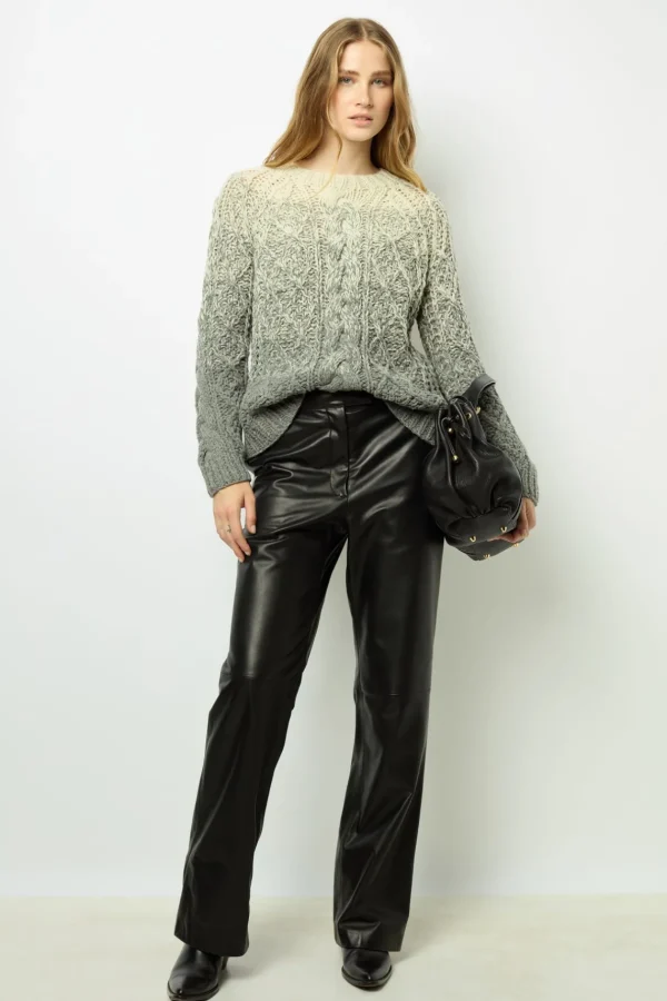 Store Handbag in leather - 24H Knitwear