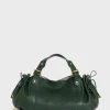 Online Handbag in leather metallic inside - 24H The Iconic 24H | Handbag