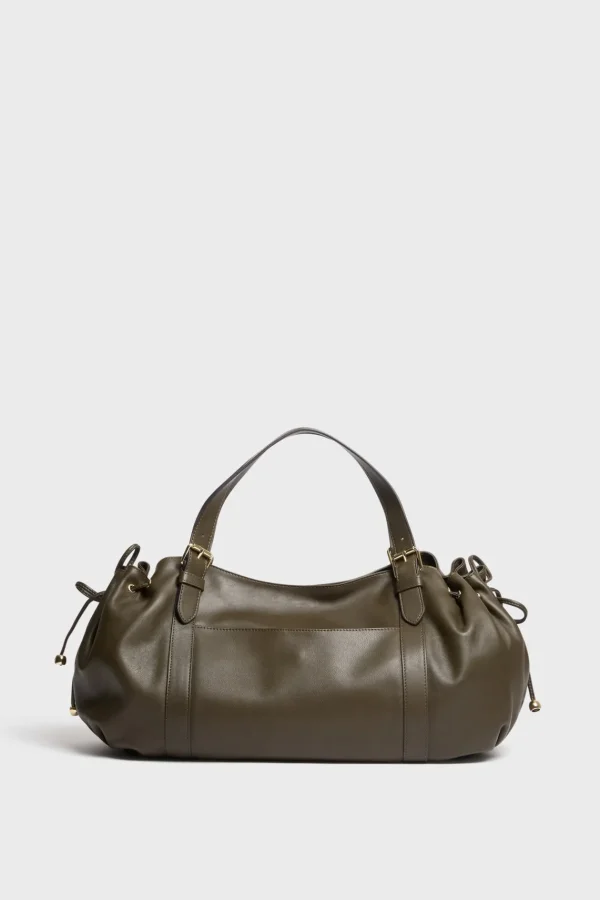 Online Handbag in leather with zipped pocket - ST GERMAIN The Iconic 24H | Handbag