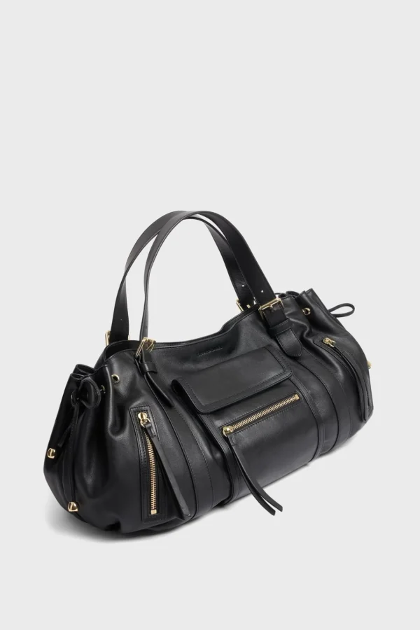 Flash Sale Handbag in leather with zipped pocket - ST GERMAIN The Iconic 24H | Handbag