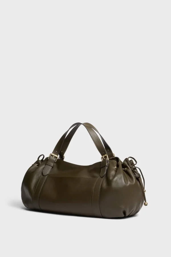 Online Handbag in leather with zipped pocket - ST GERMAIN The Iconic 24H | Handbag