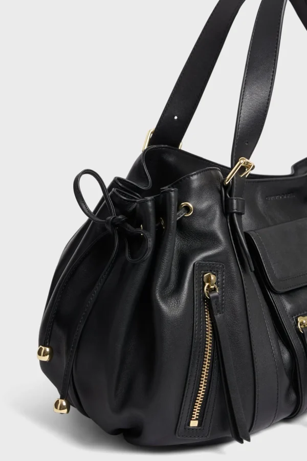 Flash Sale Handbag in leather with zipped pocket - ST GERMAIN The Iconic 24H | Handbag