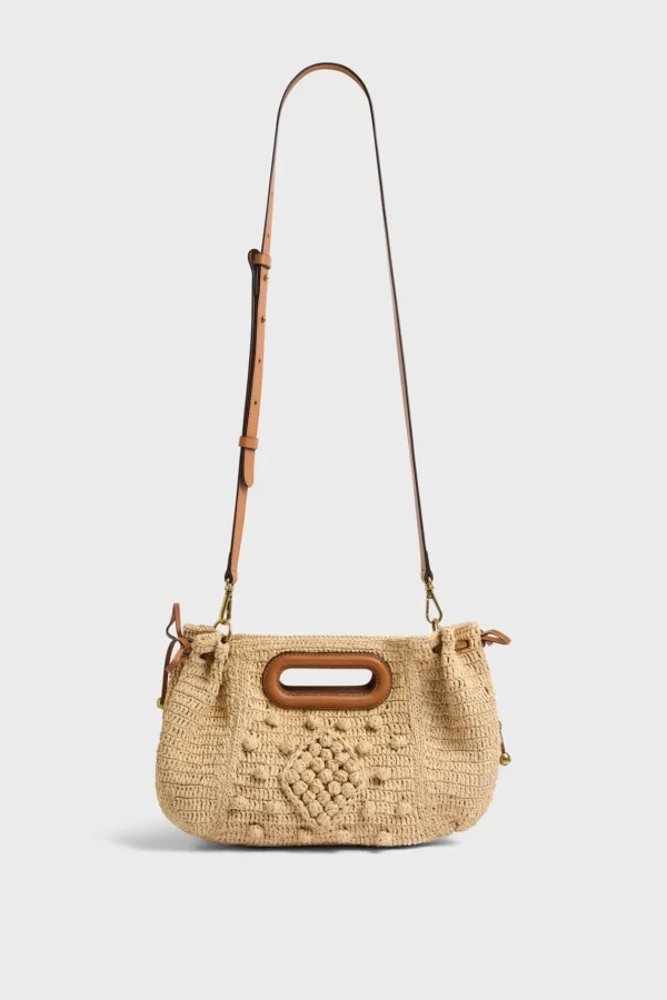 Best Sale Handbag in raffia - MINI DANY Shoulder Bags