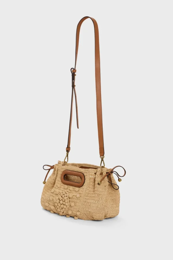Best Sale Handbag in raffia - MINI DANY Shoulder Bags