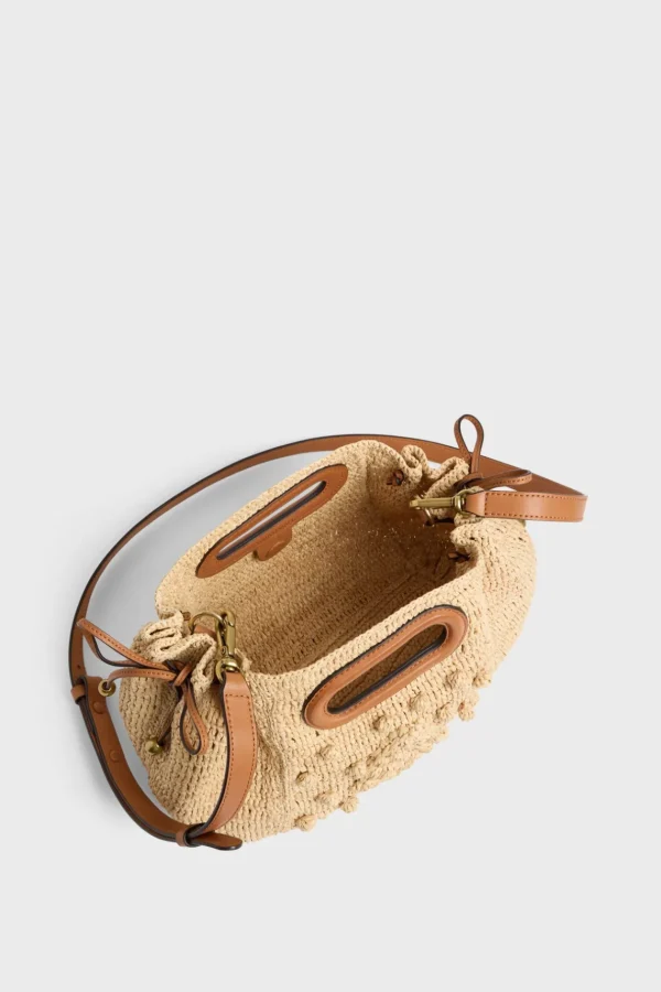 Best Sale Handbag in raffia - MINI DANY Shoulder Bags