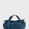 Clearance Handbag in suede leather - 24H The Iconic 24H | Handbag