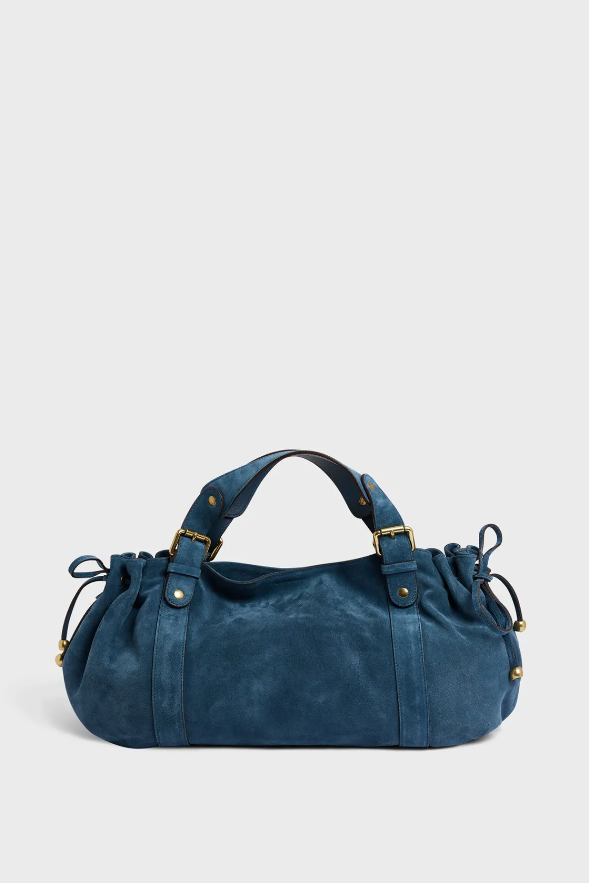 handbag_in_suede_leather__0-1.webp Clearance Handbag in suede leather - 24H The Iconic 24H | Handbag
