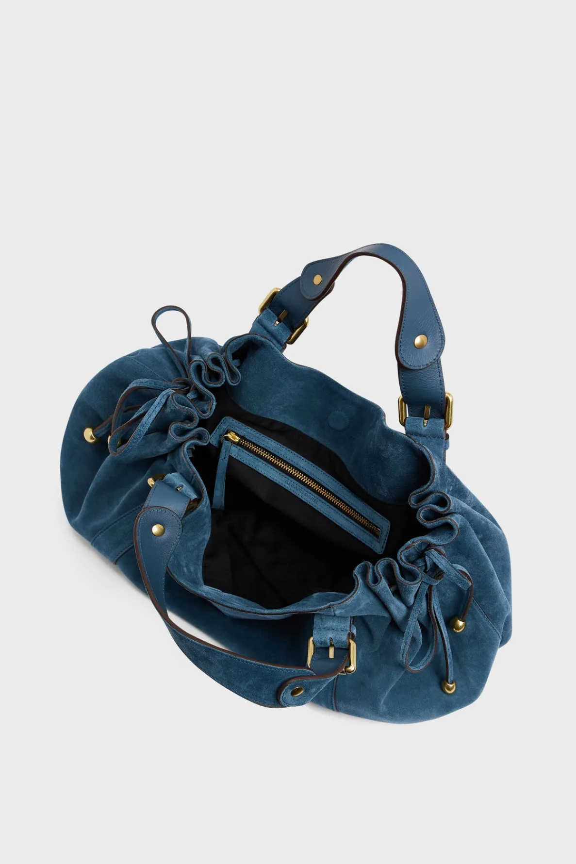 handbag_in_suede_leather__3-1.webp Clearance Handbag in suede leather - 24H The Iconic 24H | Handbag