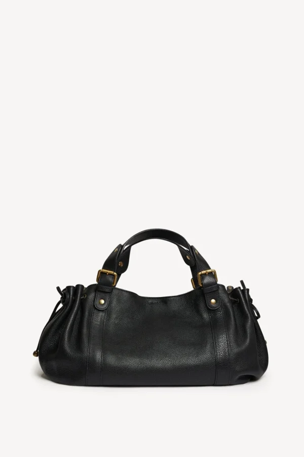 Hot Handbag "])self.__next_f.push([1,"in grainy leather metallic inside - 24H The Iconic 24H | Handbag
