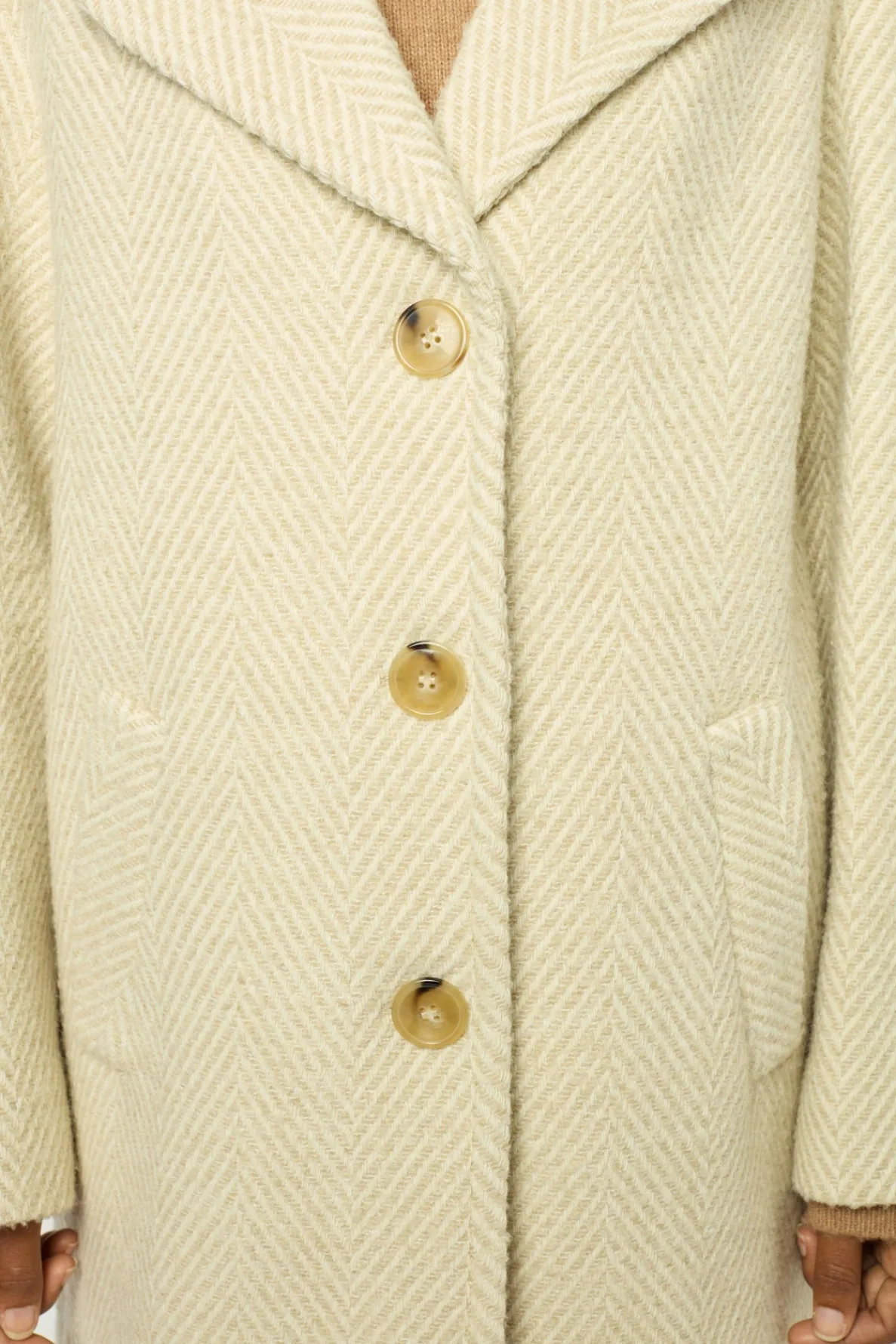 herringbone_loose_coat__l_2.webp Shop Herringbone loose coat - LEONETTE Coats