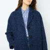 Best Herringbone short coat - LEDA Coats