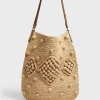 Store Hobo Bag in raffia - JOSIE Handbag