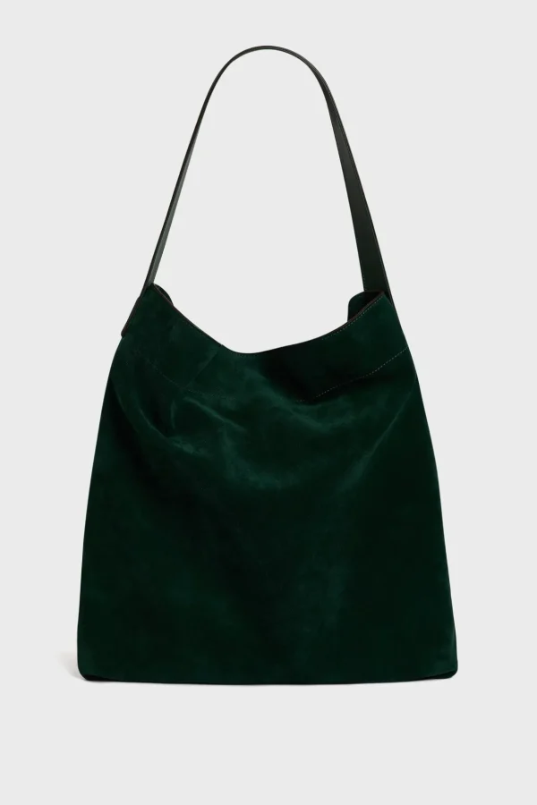 Online Hobo bag in suede leather - LADY Handbag