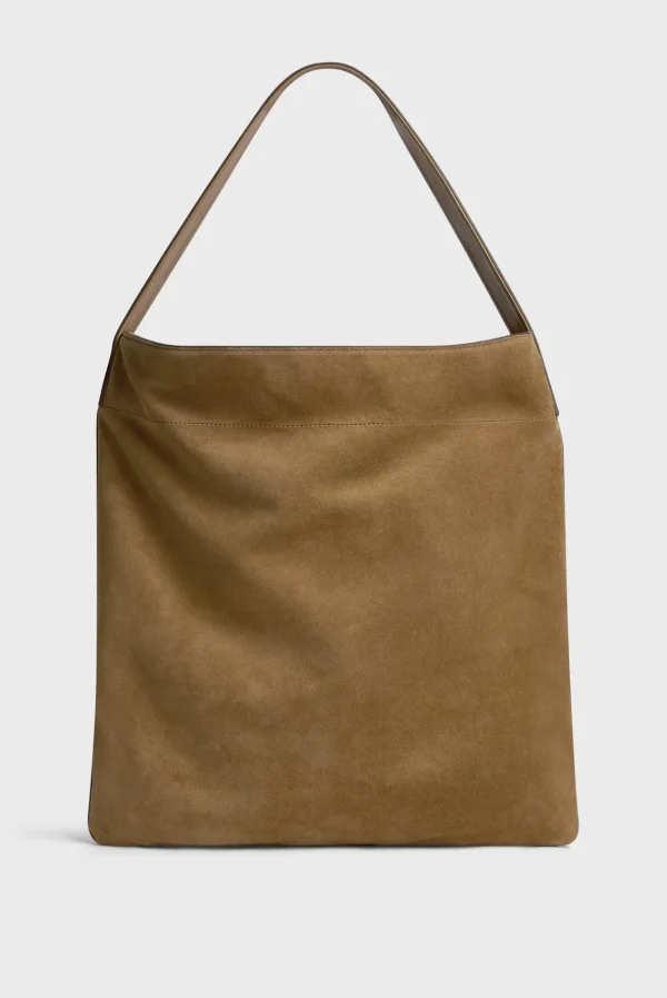Store Hobo bag in suede leather - LADY Handbag