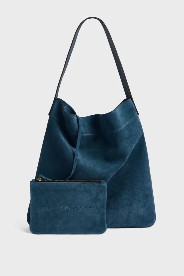 Best Sale Hobo bag in suede leather - LADY Handbag