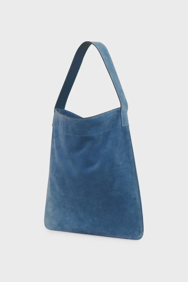 Store Hobo bag in suede leather - LADY Handbag