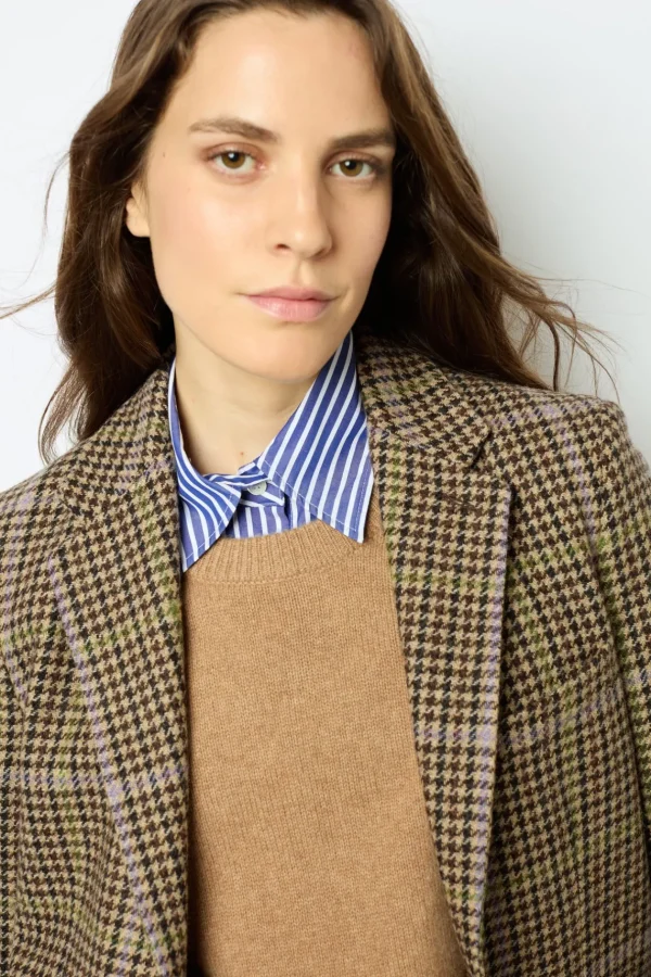 Clearance Houndstooth blazer - MISTI Jackets