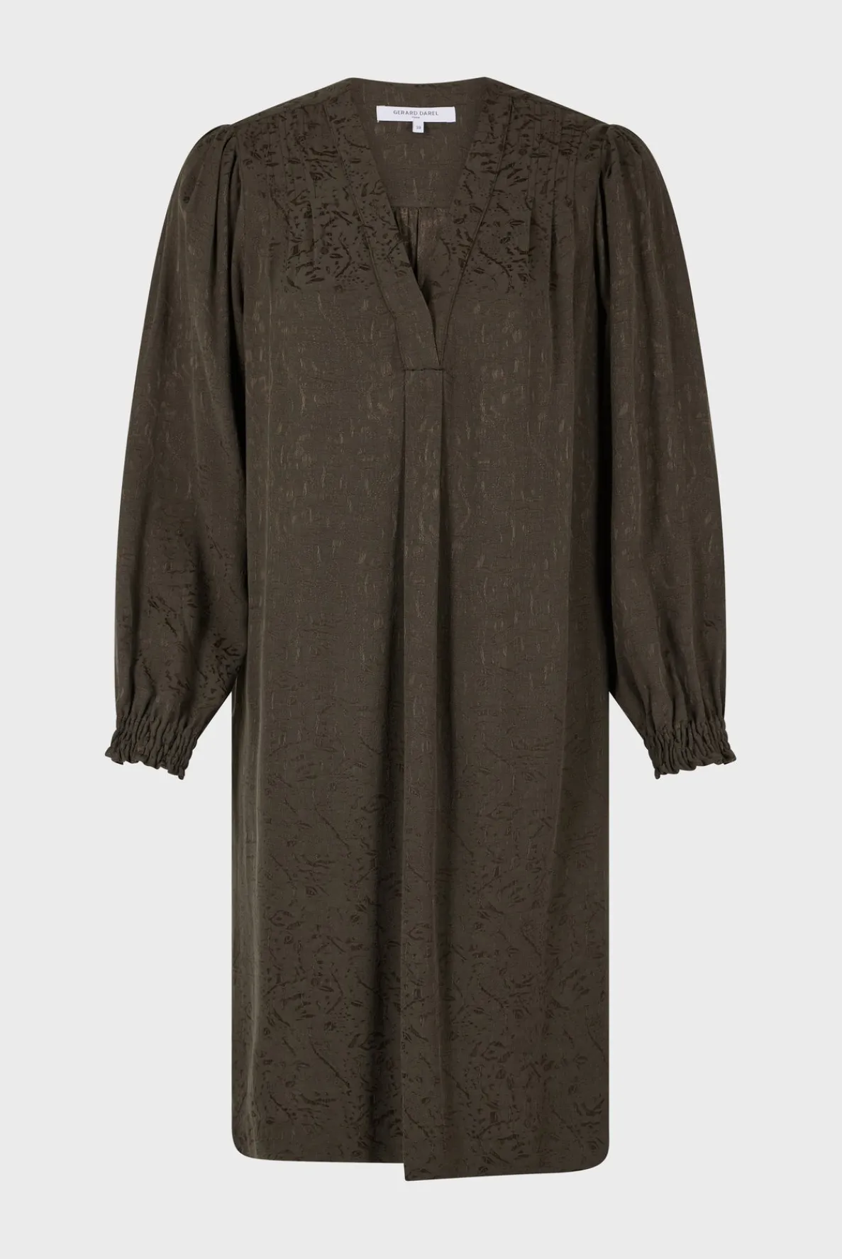 jacquard_straightcut_mini_4.webp Outlet Jacquard straight-cut mini dress - SOLENE Dresses