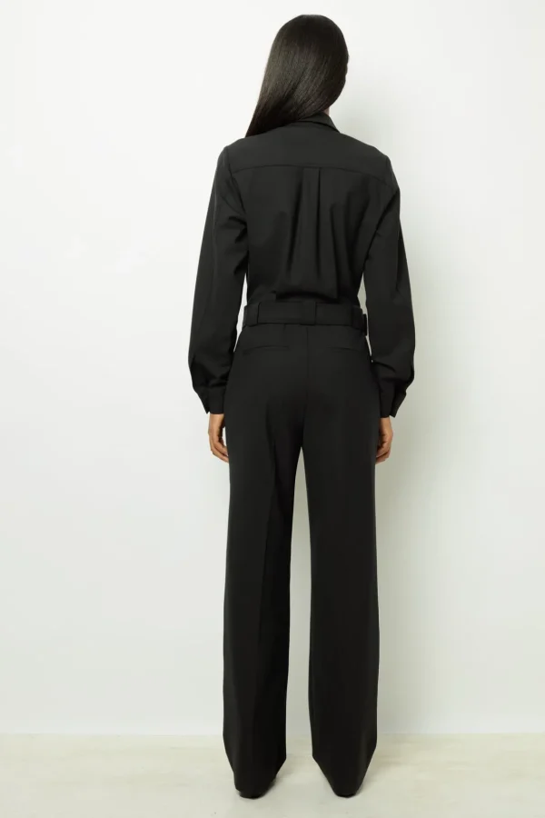 Cheap Jumpsuit with shirt collar - NELLA Trousers