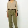 Best Khaki flared jeans - ANNA Trousers