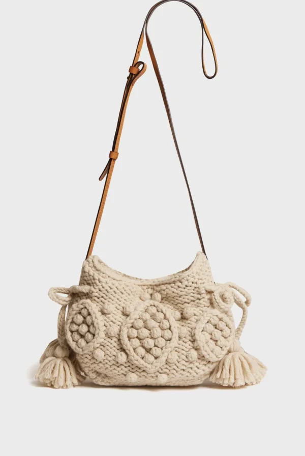 Online Knitted crossbody bag - MINI 24 The Iconic 24H | Shoulder Bags