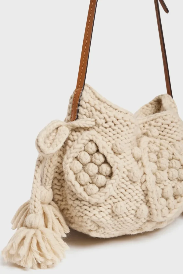Online Knitted crossbody bag - MINI 24 The Iconic 24H | Shoulder Bags
