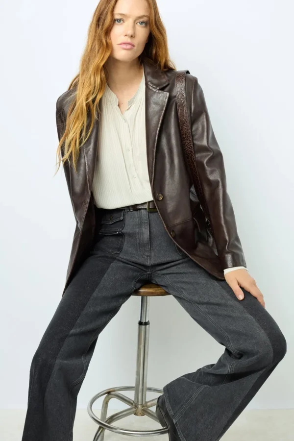 Best Lamb leather blazer - BEA Leather & Pelts