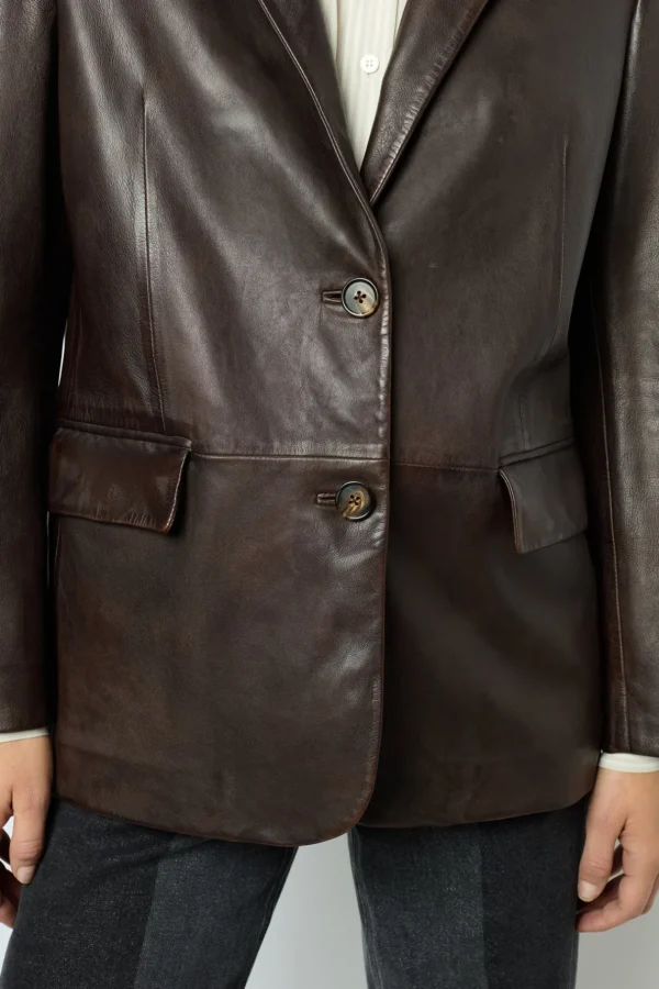 Best Lamb leather blazer - BEA Leather & Pelts