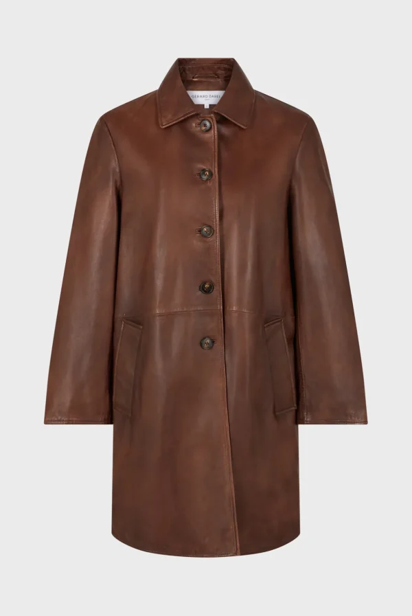 Fashion Lamb leather coat - LAYANE Leather & Pelts