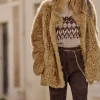 Hot Lamb wool short coat - LIOUBA Leather & Pelts