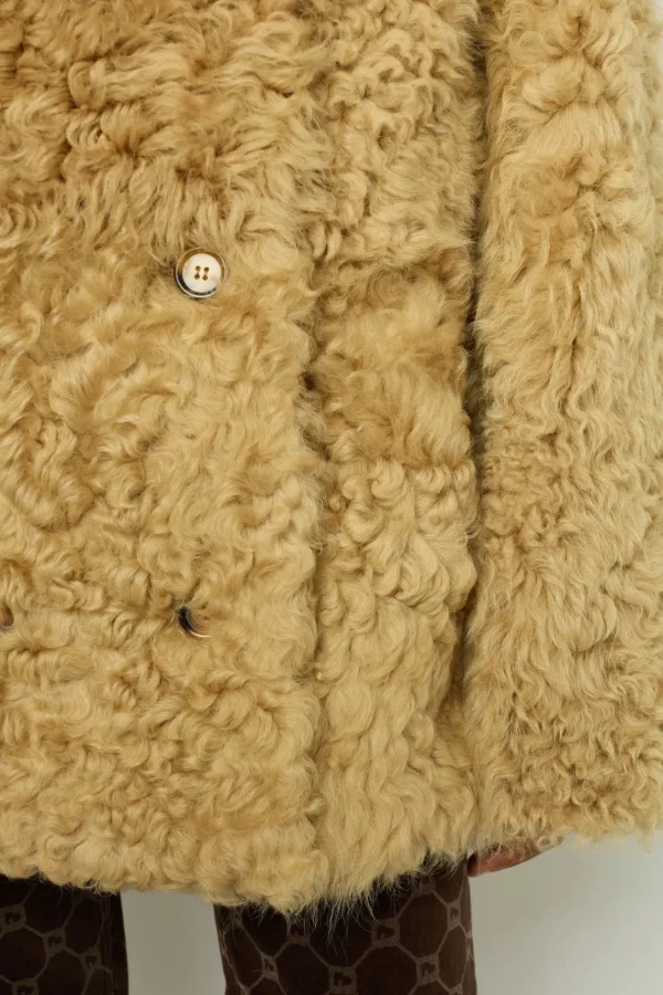 Hot Lamb wool short coat - LIOUBA Leather & Pelts