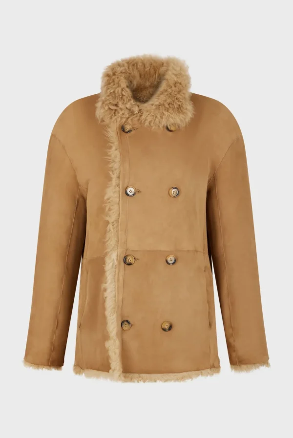 Hot Lamb wool short coat - LIOUBA Leather & Pelts