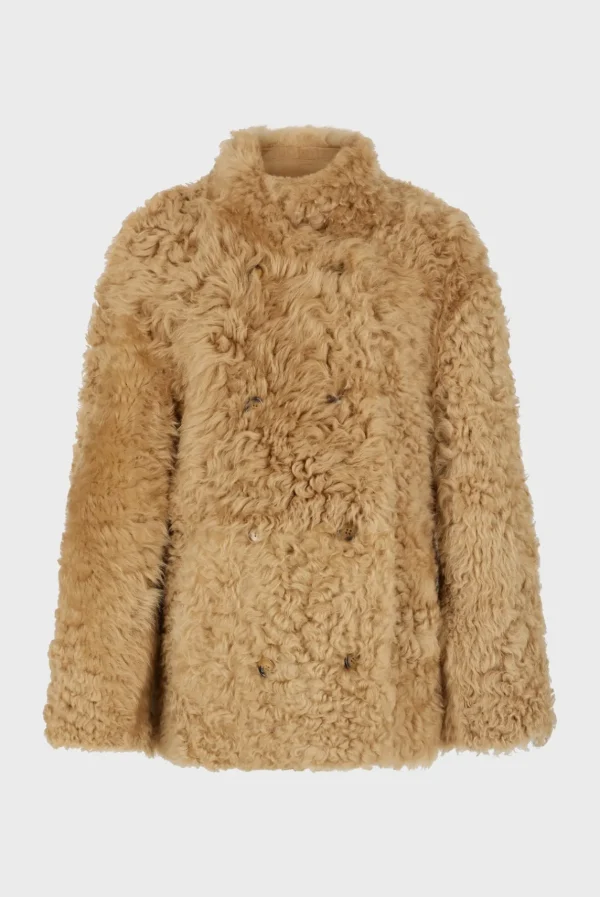 Hot Lamb wool short coat - LIOUBA Leather & Pelts