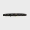 Discount Leather belt with studs - AMY Belts
