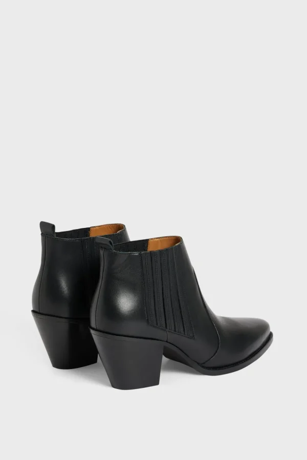 Flash Sale Leather heeled boots - JESSE Shoes