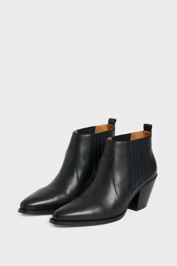 Flash Sale Leather heeled boots - JESSE Shoes