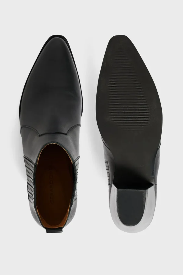 Flash Sale Leather heeled boots - JESSE Shoes