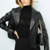 Discount Leather perfecto jacket - NADEGE Leather & Pelts