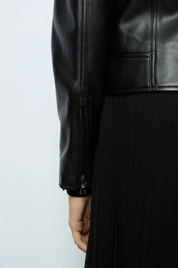 Discount Leather perfecto jacket - NADEGE Leather & Pelts