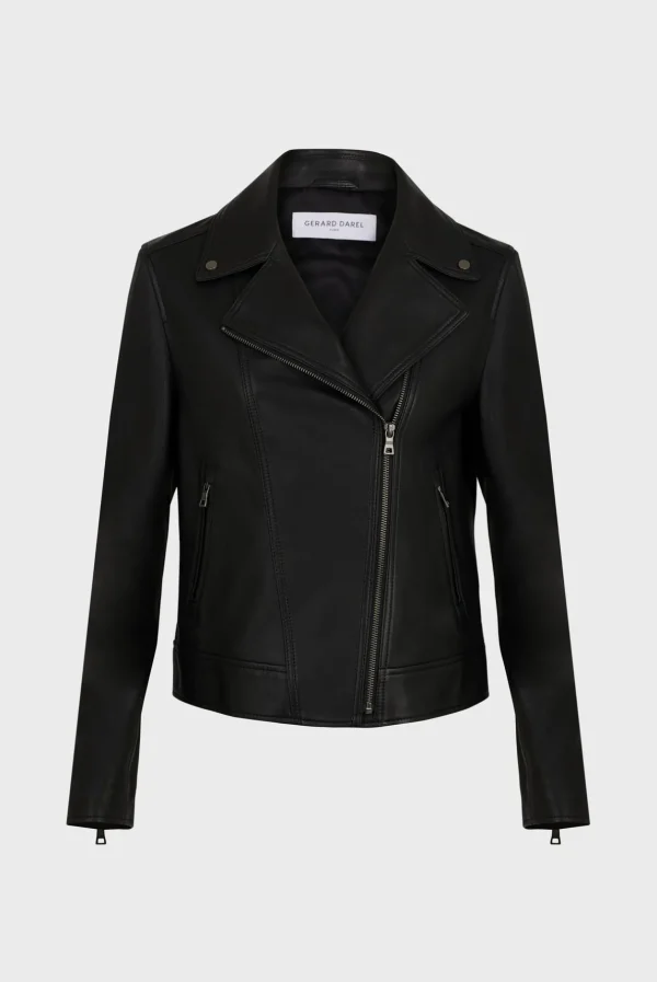 Discount Leather perfecto jacket - NADEGE Leather & Pelts
