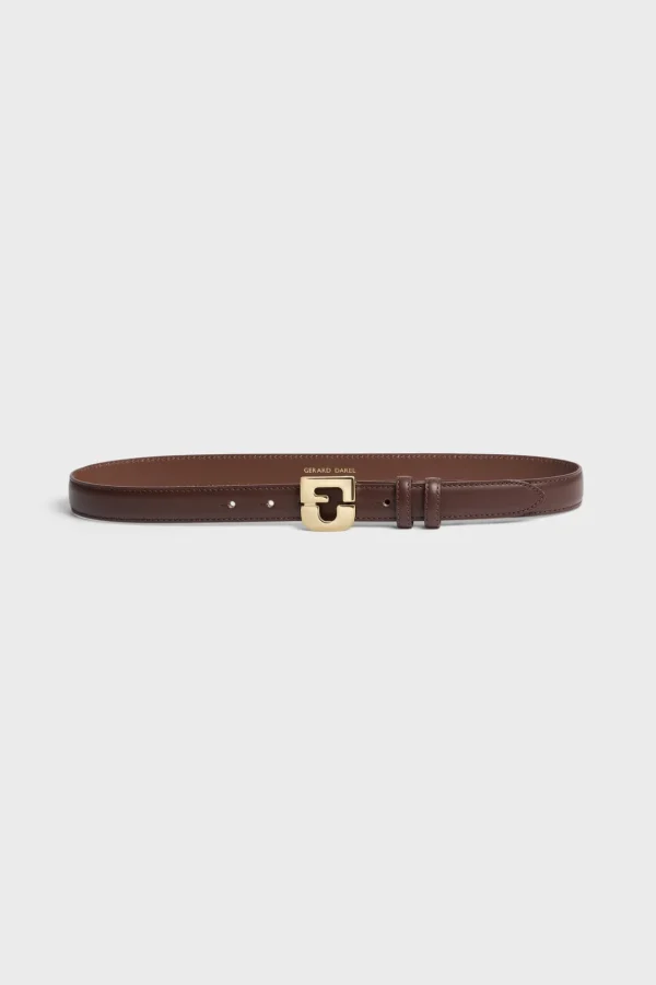 Cheap Leather signature belt - LE LAUREN Belts