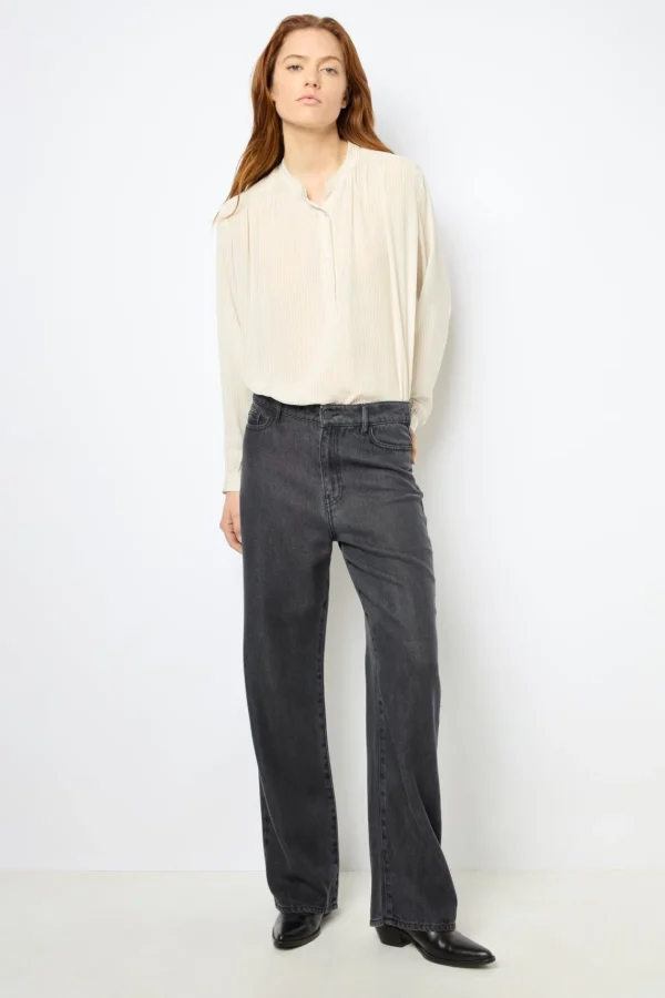 Outlet Leather signature belt - LE LAUREN Shirts & Blouses