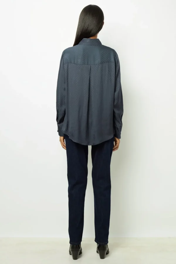 Best Sale Leather signature belt - LE LAUREN Shirts & Blouses