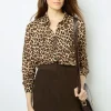 Online Leopard print shirt - ANNELAURE Tops & T-Shirts