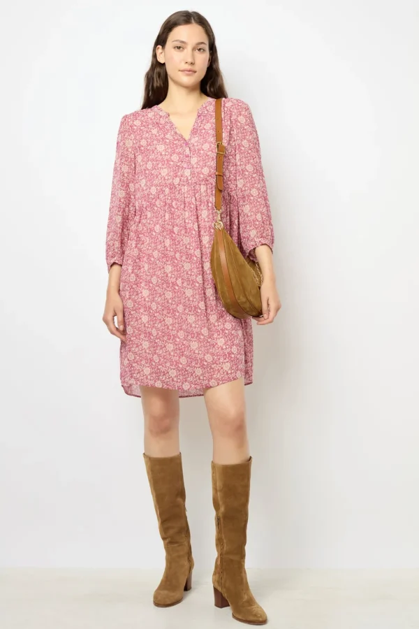 Best Sale LIZZIE - High boots in velvet leather Dresses