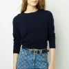 Fashion Loose cashmere round neck sweater - JAZMINE Knitwear